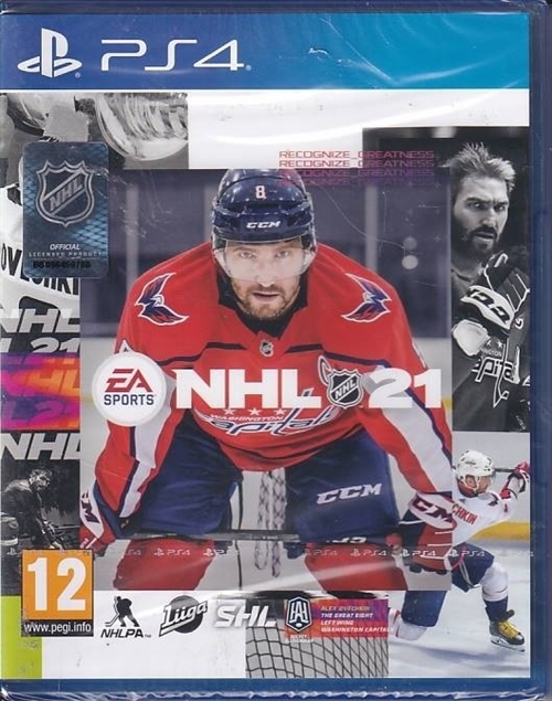 NHL 21 - i Folie - PS4 (AA Grade) (Genbrug)